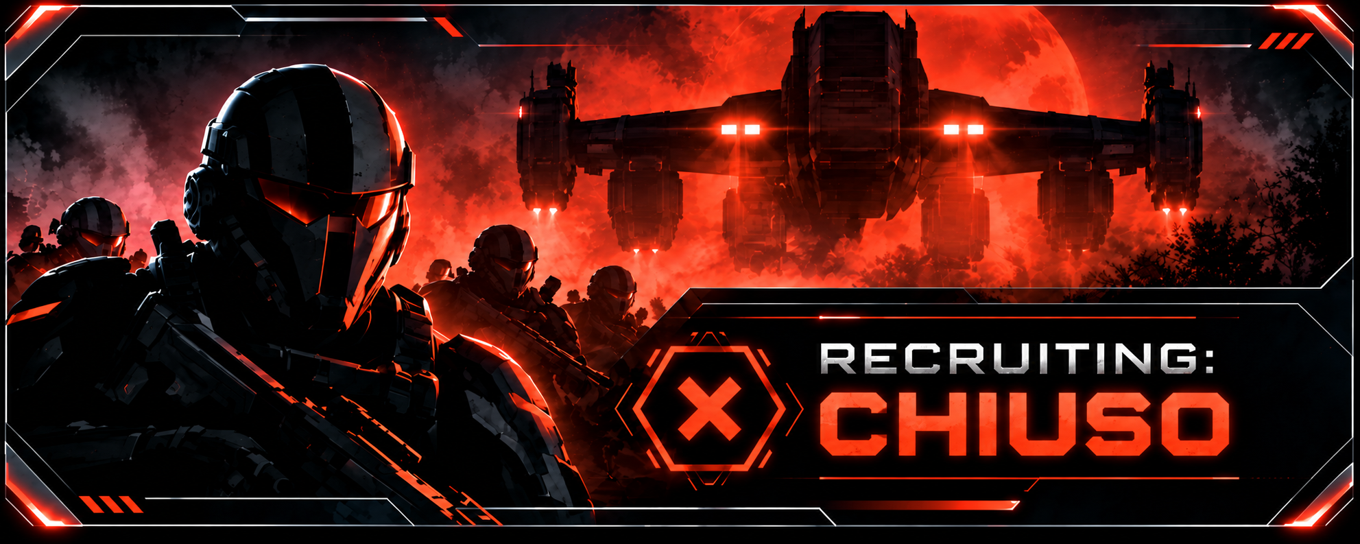 Recruiting chiuso — Rising Dradis Echoes