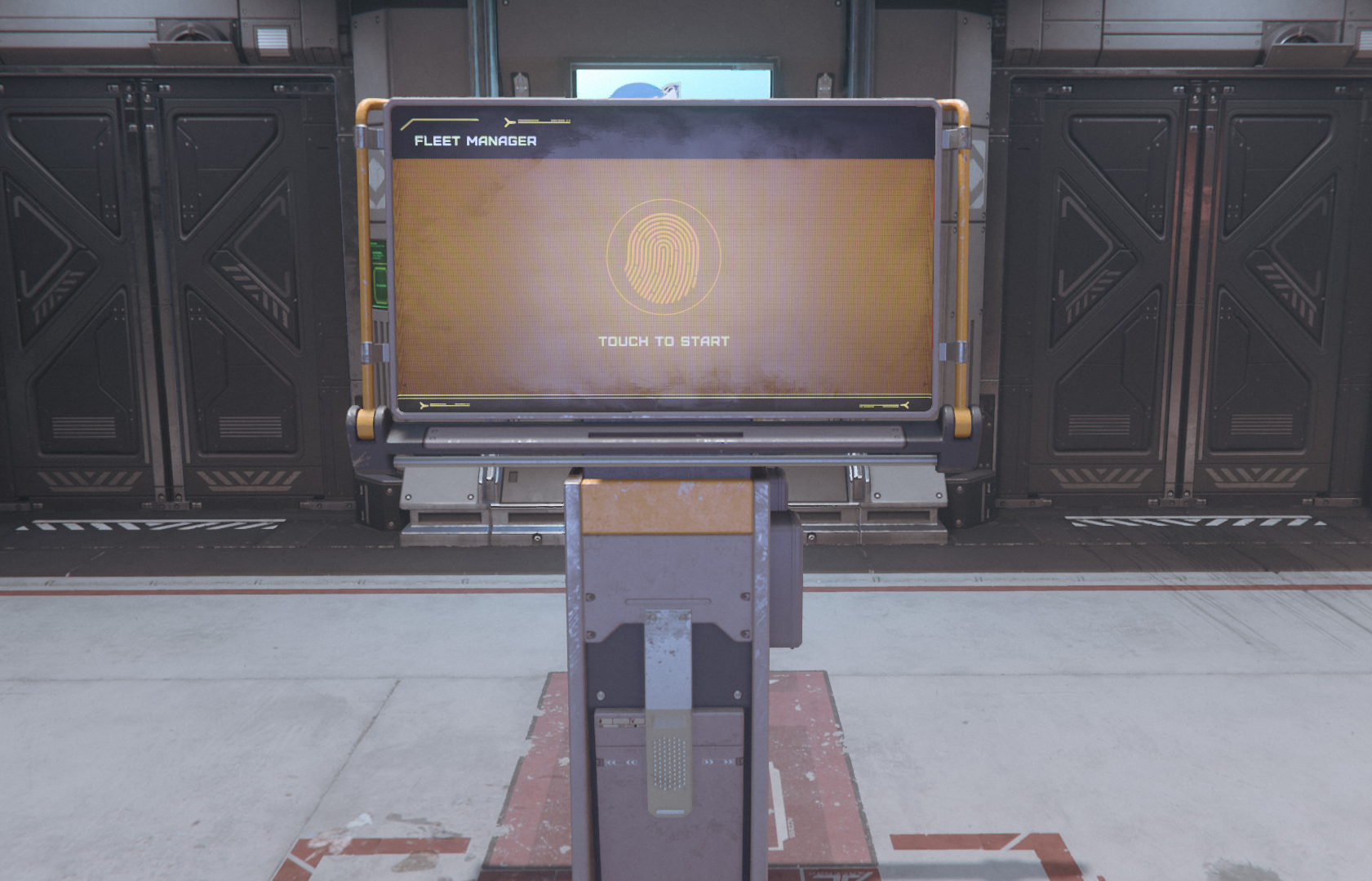 Terminale Fleet Manager di Star Citizen